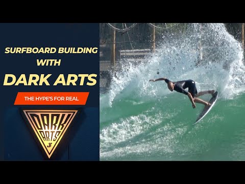 Behind the Scenes Surfboard Building with "Dark Arts"